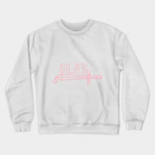 Slay Millennial Pink Crewneck Sweatshirt